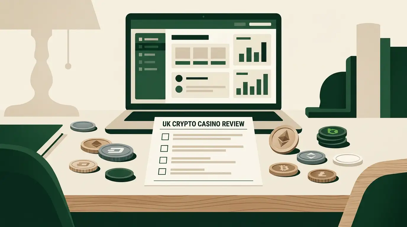 BC.GAME UK review checklist with crypto casino and player decision cues